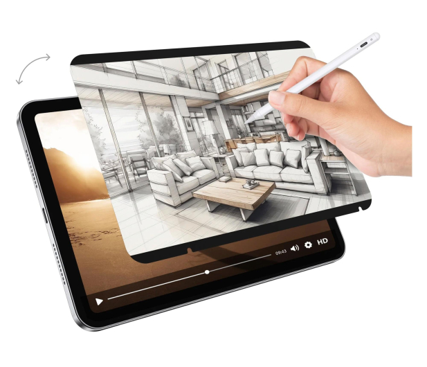 SwitchEasy SwitchPaper do iPad mini 8.3" (Transparent) - 1415942 - zdjęcie